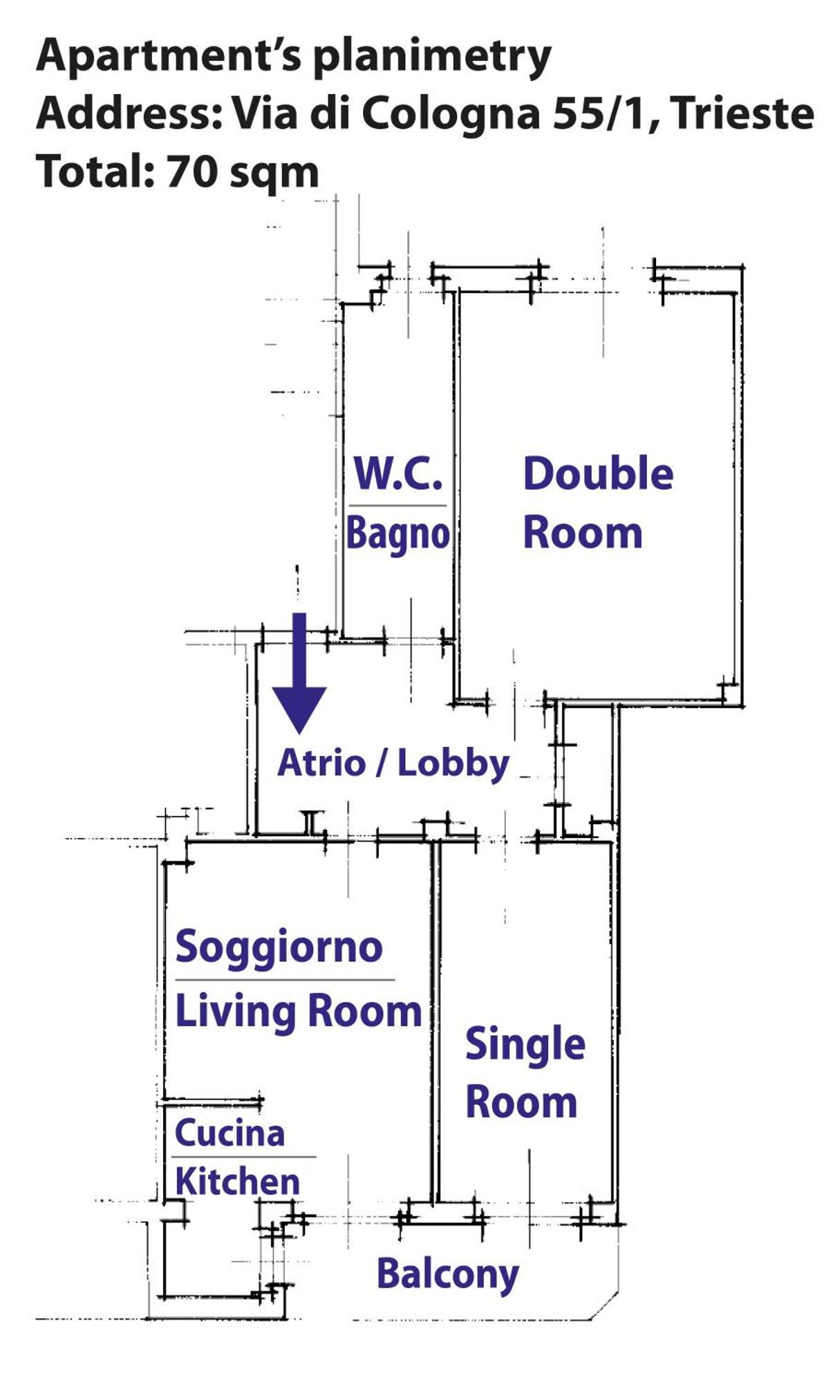 Apt By Trieste University Luaran gambar
